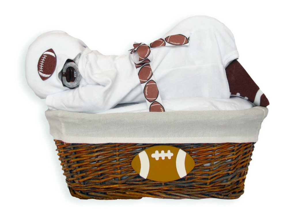 Football Baby Basket