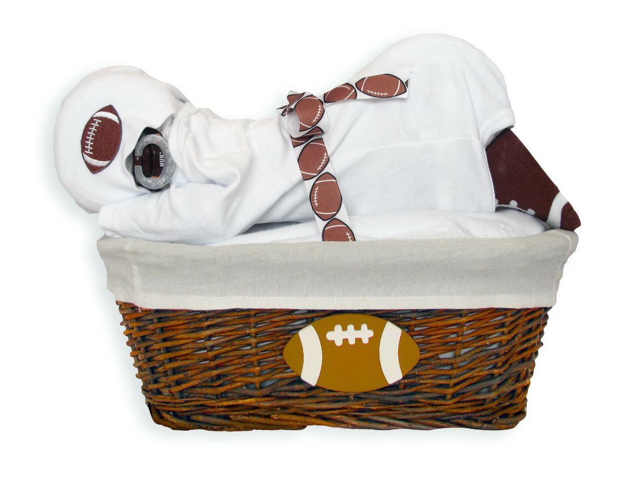 Football Baby Basket